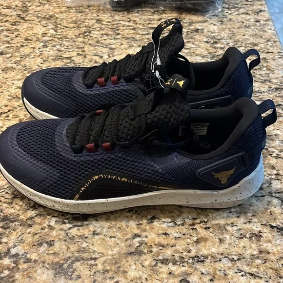 UNDER ARMOIR PROJECT ROCK BSR 3 MIDNIGHT NAVEY - 10.5 - Picture 2 of 3